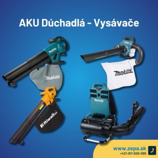 🍂 Zbavte sa lístia rýchlo a efektívne! 🍂 S našimi akumulátorovými dúchadlami a vysávačmi na lístie upratovanie záhrady už...